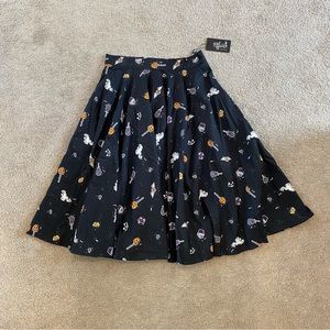 Hell Bunny Salem Halloween skirt